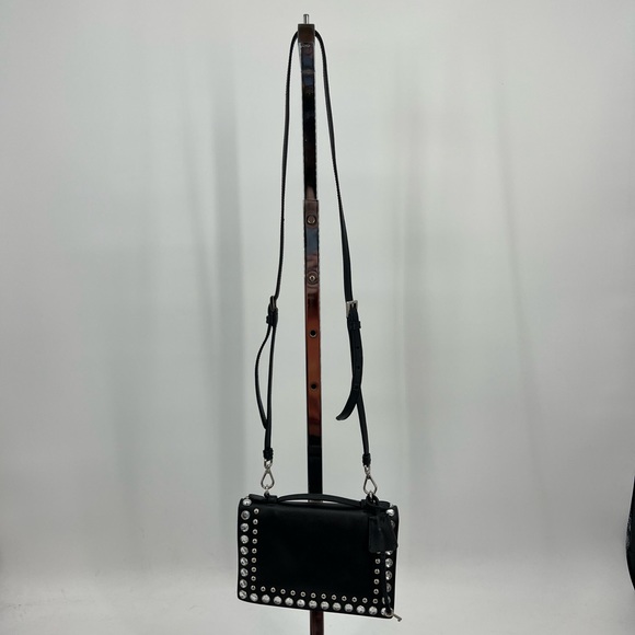 Prada Saffiano Studded Mini 2-Way Bag - Picture 3 of 10